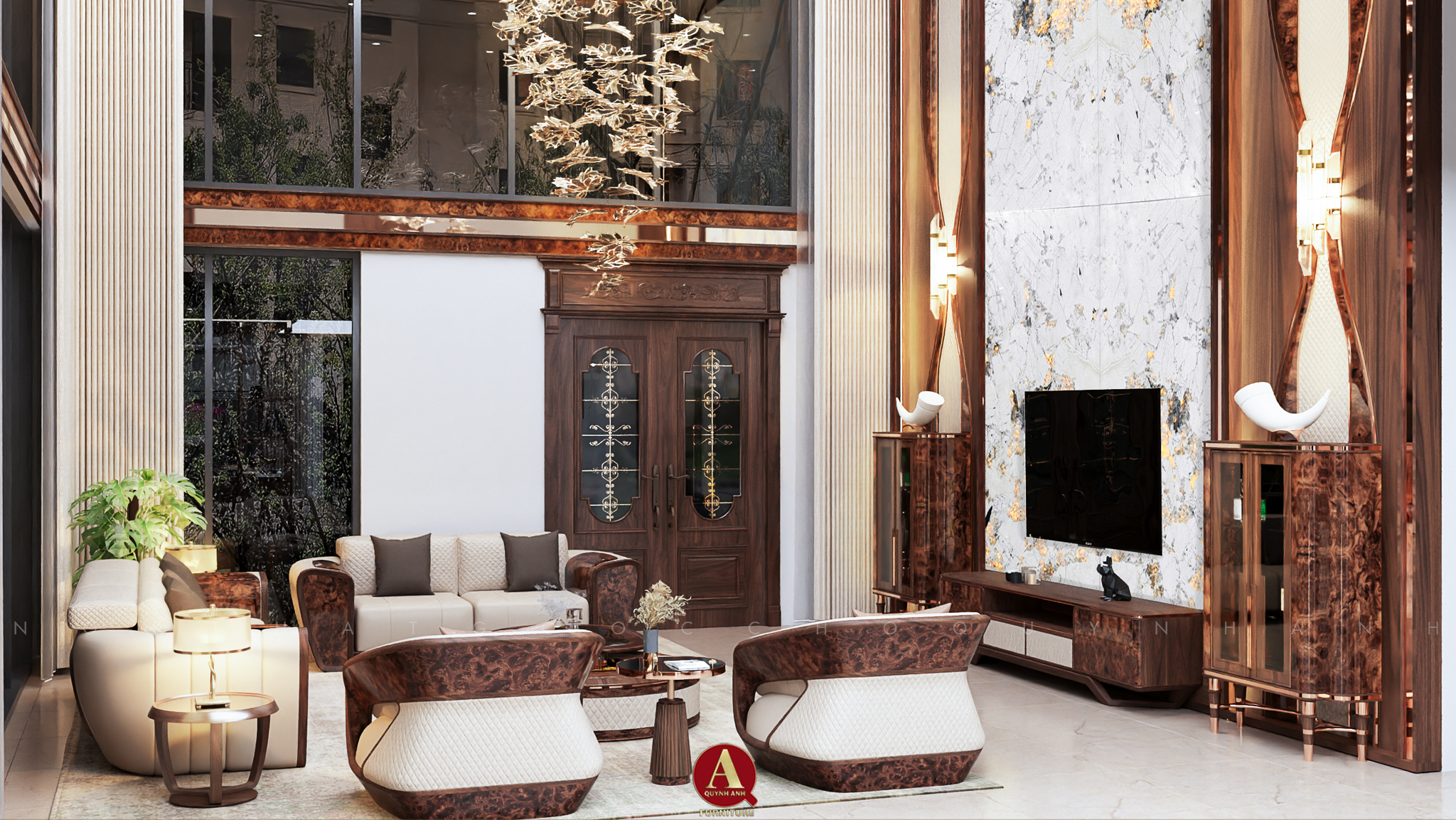 Dự án thiết kế và thi công công biệt thự nhà vườn 