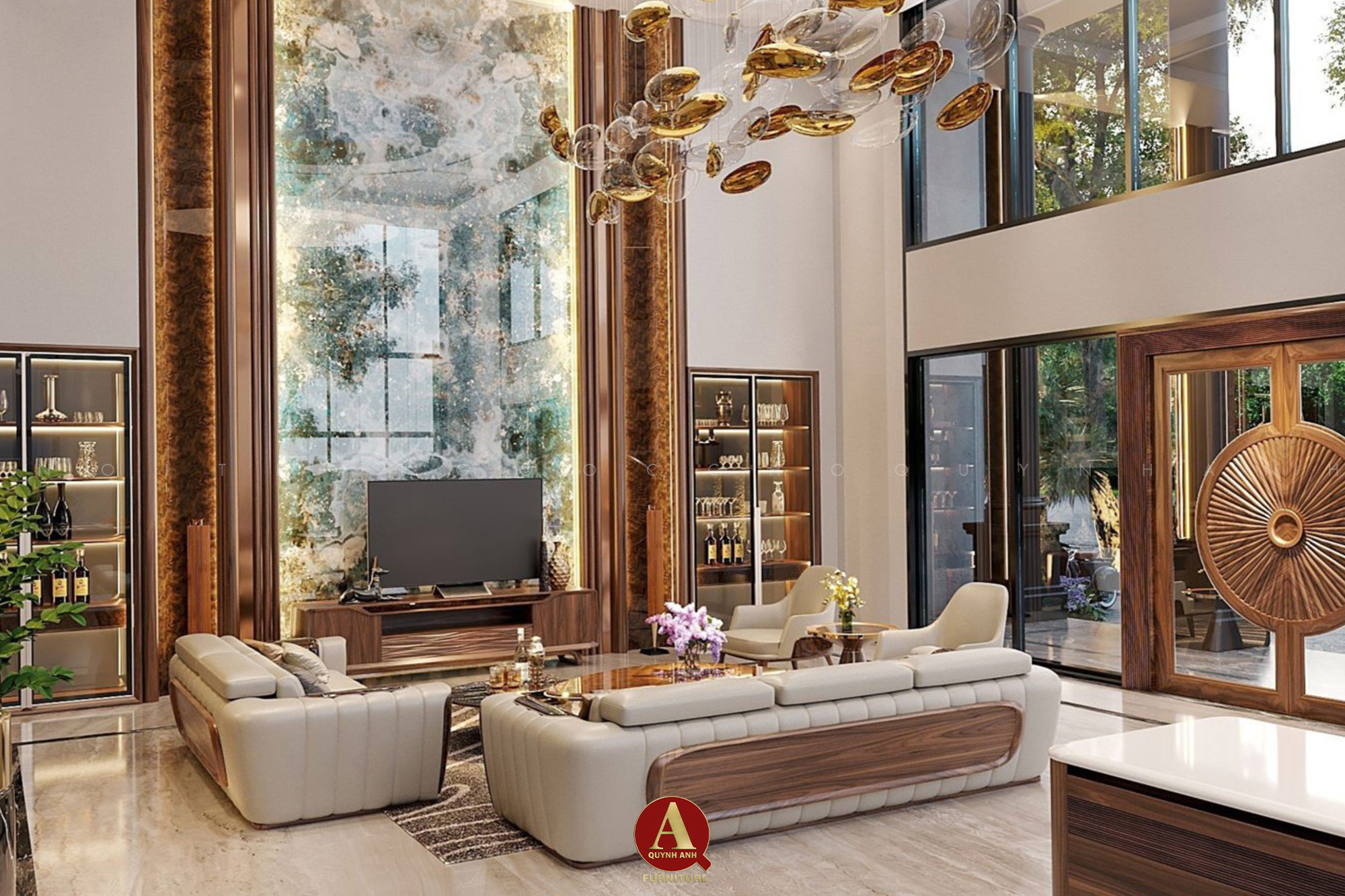 Thiết kế nội thất biệt thự