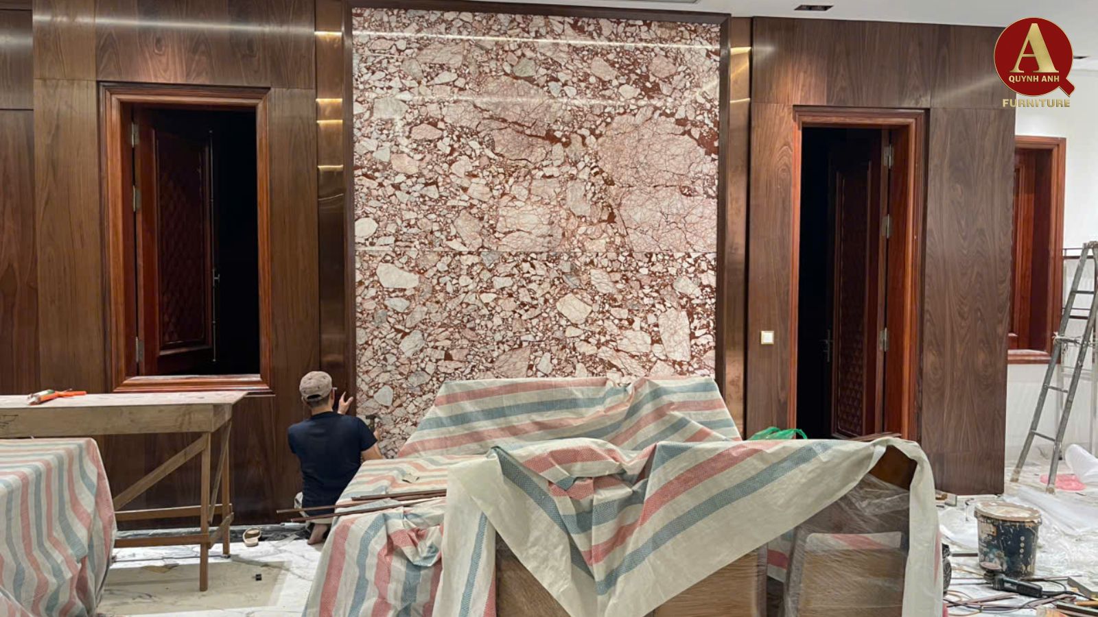 Thi công lắp đặt nội thất