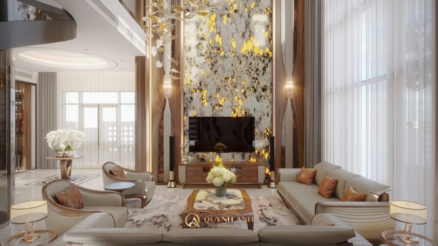 Thiết kế nội thất gỗ óc chó cao cấp – Sự thống nhất giữa hình thức và trải nghiệm sử dụng